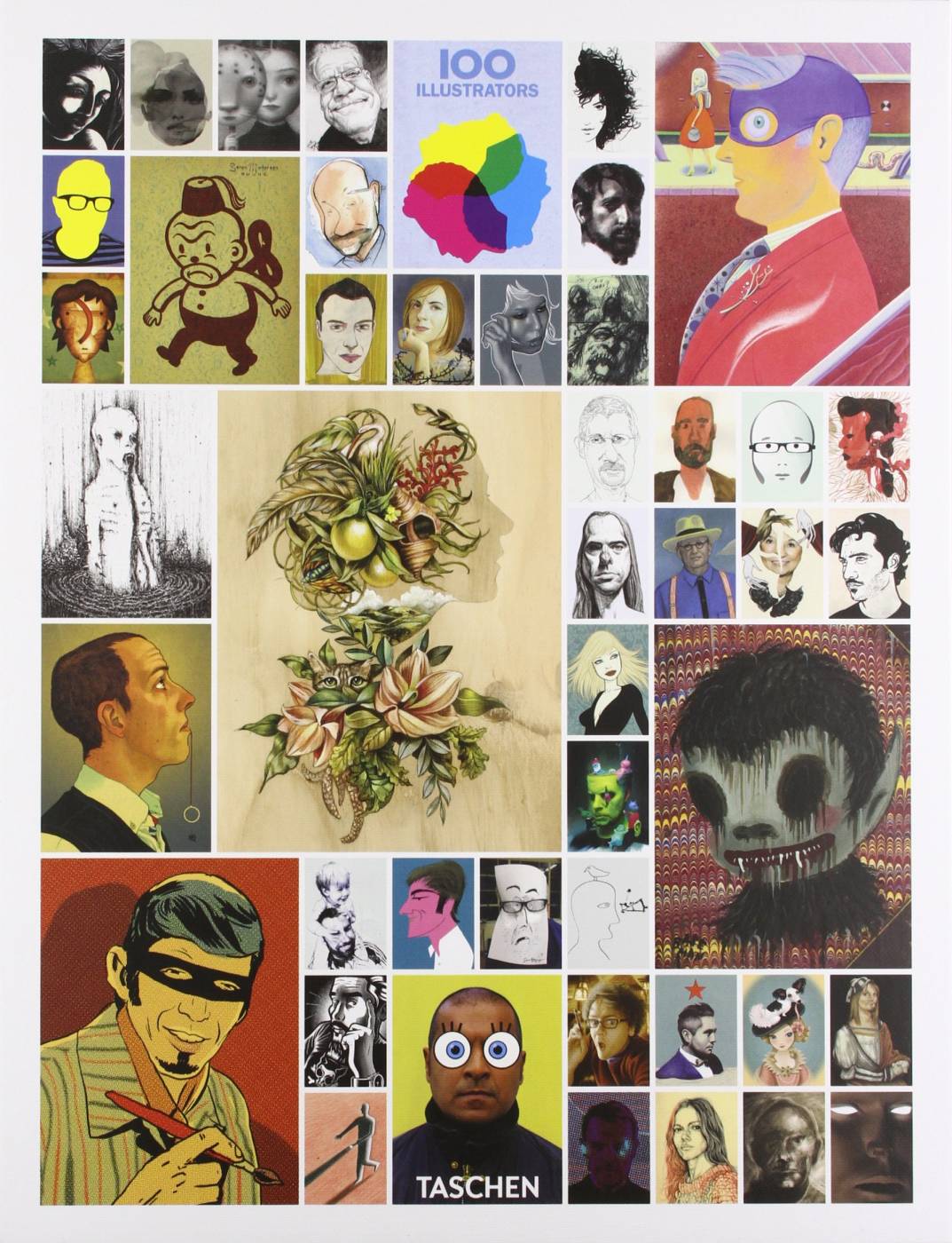 100 Illustrators - 2 Volumes - Steven Hellen