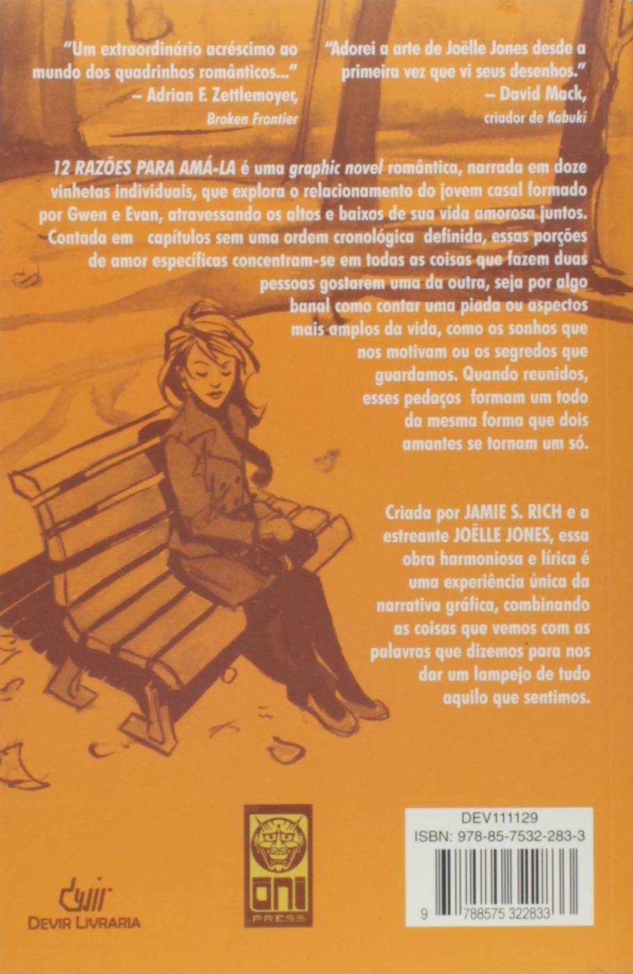 12 Razões Para Amá-la - Jamie S. Rich e Joëlle Jones