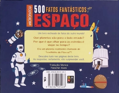 500 fatos fantásticos sobre o espaço