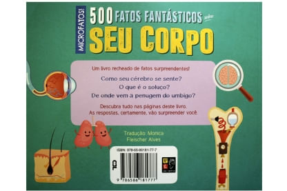 500 fatos fantásticos sobre seu corpo