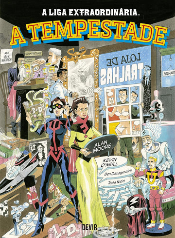 A Liga Extraordinária - A Tempestade - Alan Moore e Kevin O´Neill - Edição Limitada