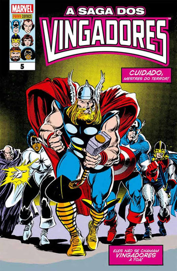 A Saga dos Vingadores - Vol.05