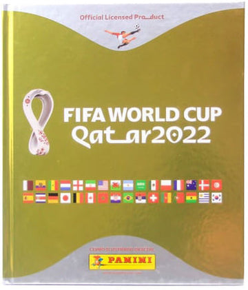 Álbum Capa Dura (Dourado) - Copa Do Mundo 2022 - FIFA WORLD CUP QATAR 2022