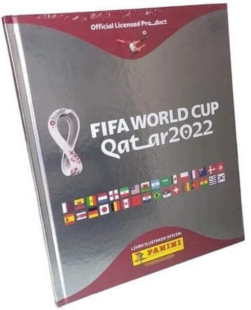 Álbum Capa Dura (Prata) - Copa Do Mundo 2022 - FIFA WORLD CUP QATAR 2022