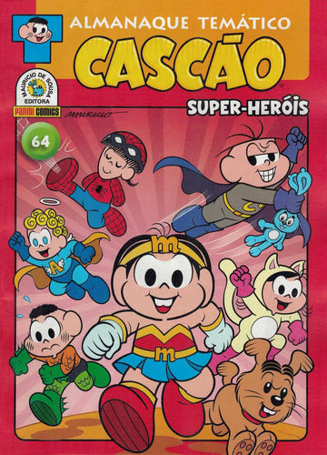 Almanaque Temático Cascão - Super Heróis - Vol.64