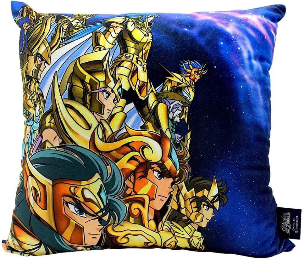 Almofada Cavaleiros de Ouro - Cavaleiros do Zodíaco