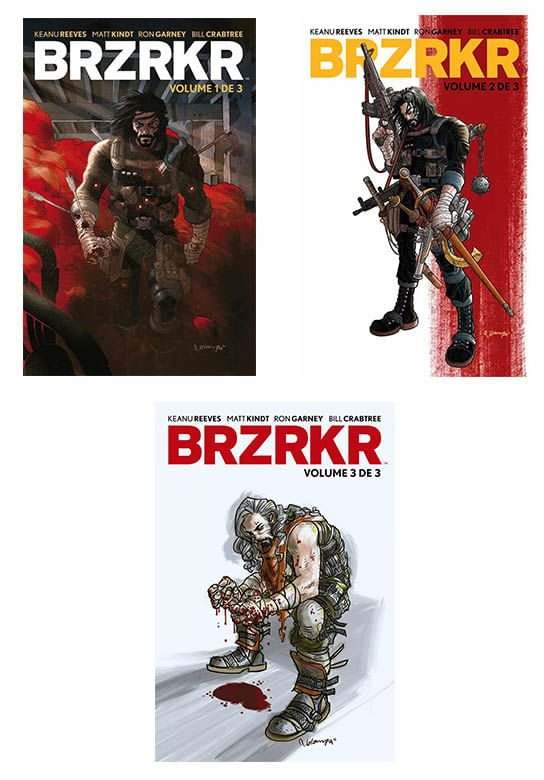 BRZRKR - Obra Completa - Vols.01 ao 03