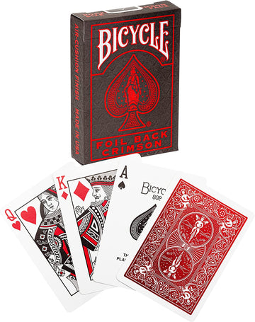 Baralho Bicycle Metalluxe Red