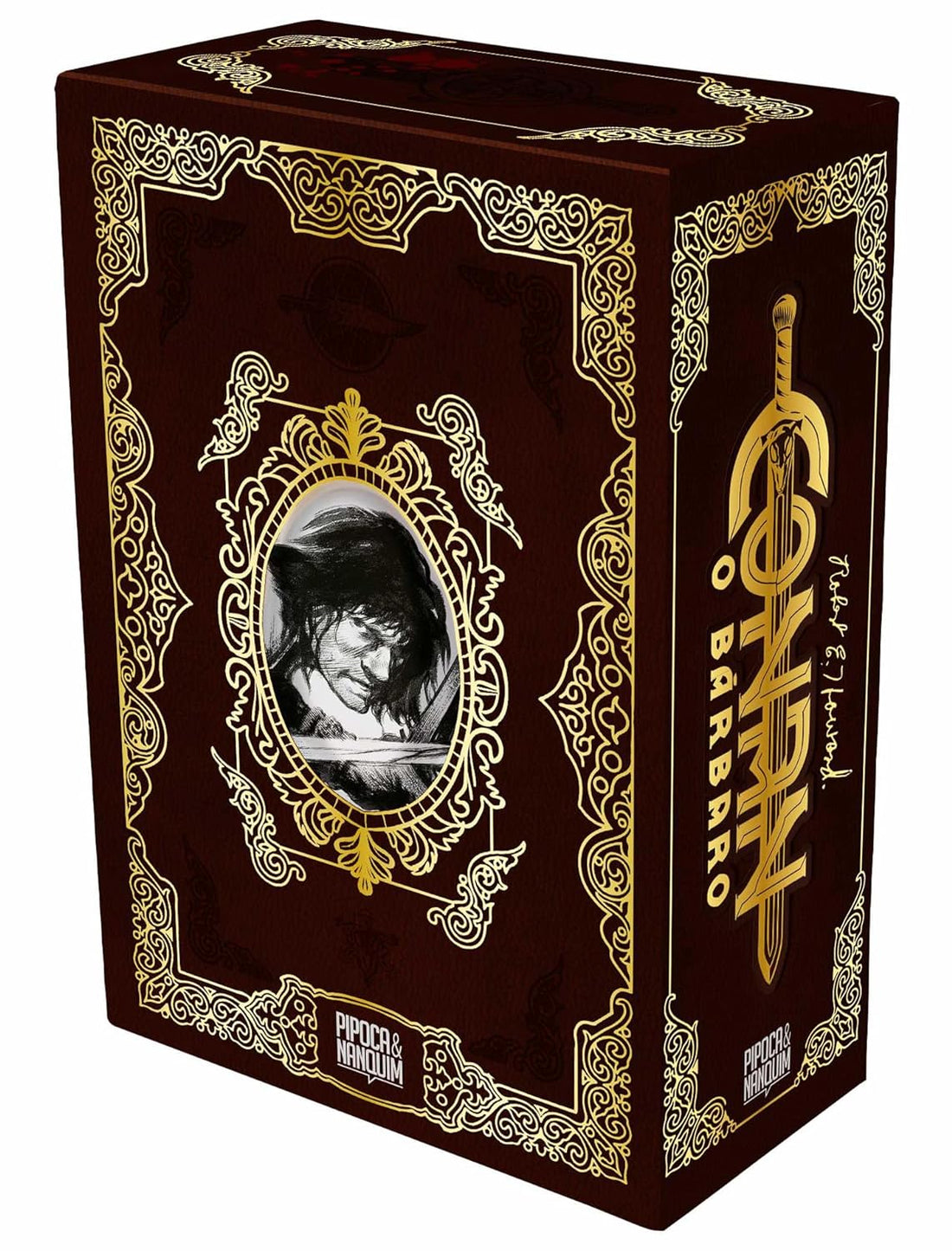 Box Conan, o Bárbaro (Coleção Completa em 3 Volumes + Pôster + Livreto Inédito)
