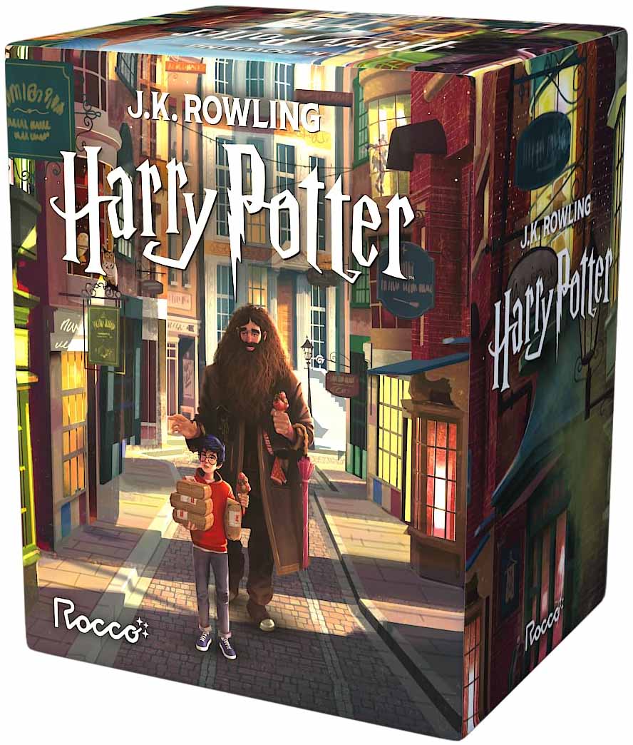 Box Harry Potter - Edição Pottermore - 7 Livros com Adesivos