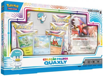 Box Pokémon - Coleção Paldea Quaxly - Koraidon