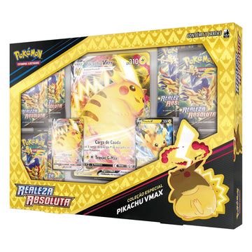 Box Pokémon - Realeza Absoluta - Pikachu VMAX