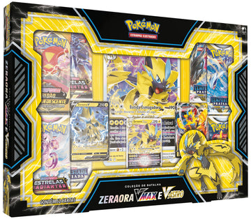Box Pokémon Coleção de Batalha - Zeraora - VMAX e V-ASTRO