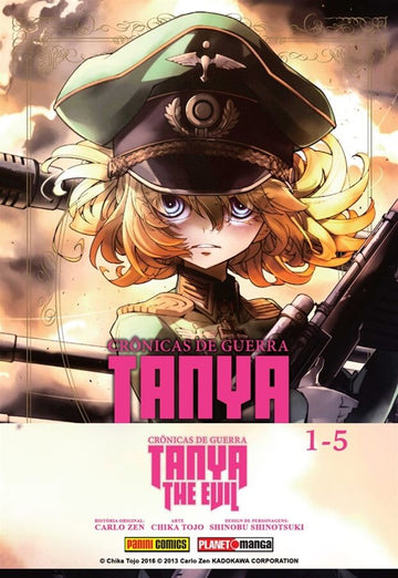 Box Tanya The Evil - Vols.01 ao 05