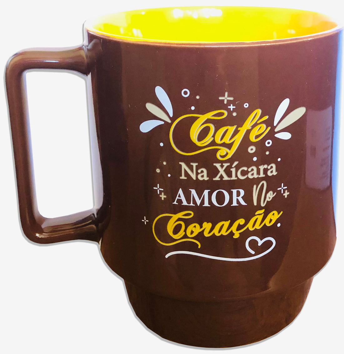Caneca - Café na Xícara, Amor no Coração