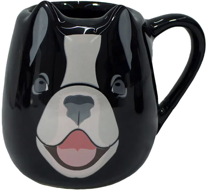 Caneca 3D - Buldogue - 400ml