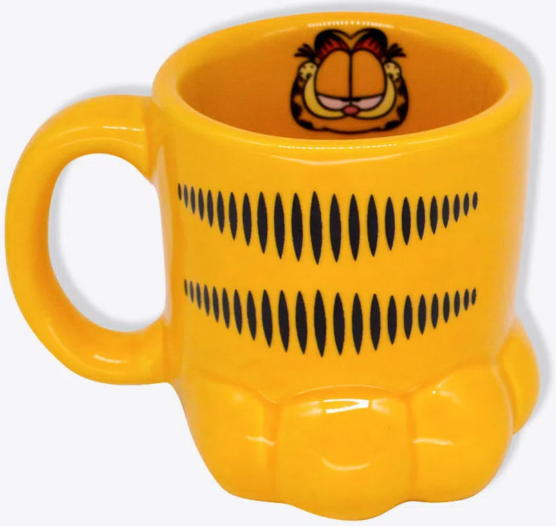 Caneca 3D - Pata Garfield - 350ml