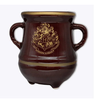 Caneca 3D Poção Hogwarts Dourada Harry Potter
