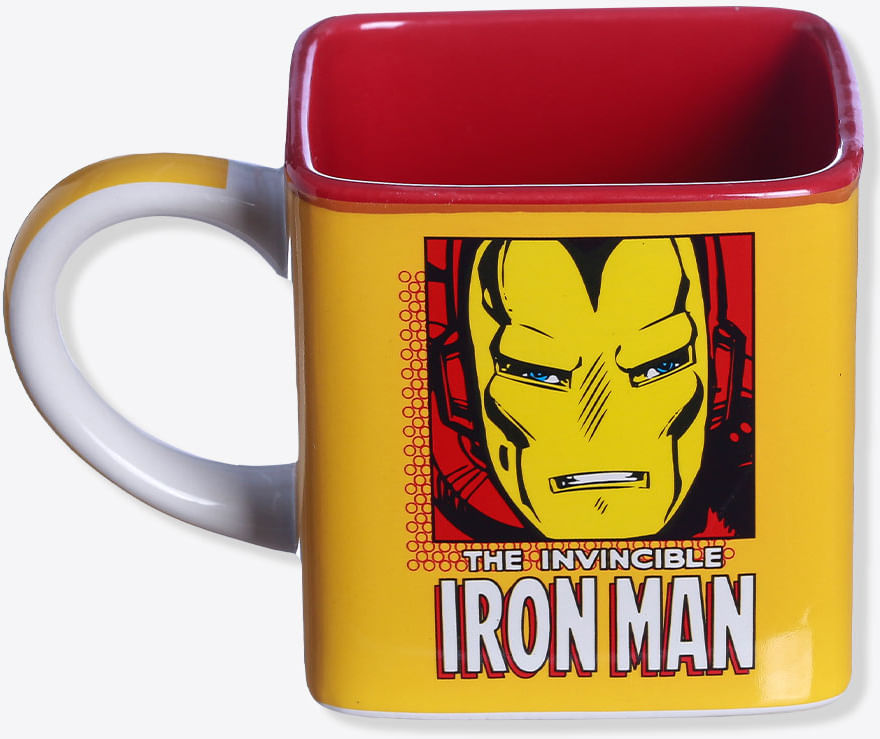 Caneca Cubo - Homem de Ferro - 300ml