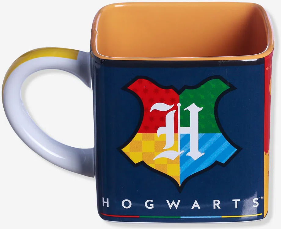 Caneca Cubo Hogwarts - Harry Potter