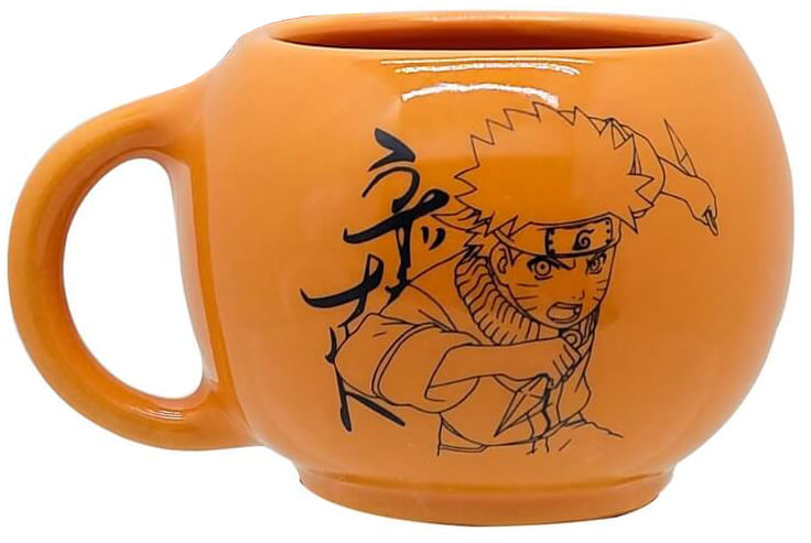 Caneca Formato 3D - Naruto Uzumaki - 450ml