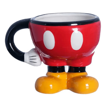 Caneca Ornamento Decorativo - Mickey Mouse Disney - Cerâmica 400ml
