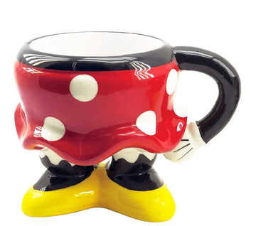 Caneca Ornamento Decorativo - Minnie Mouse Disney - Cerâmica 400ml