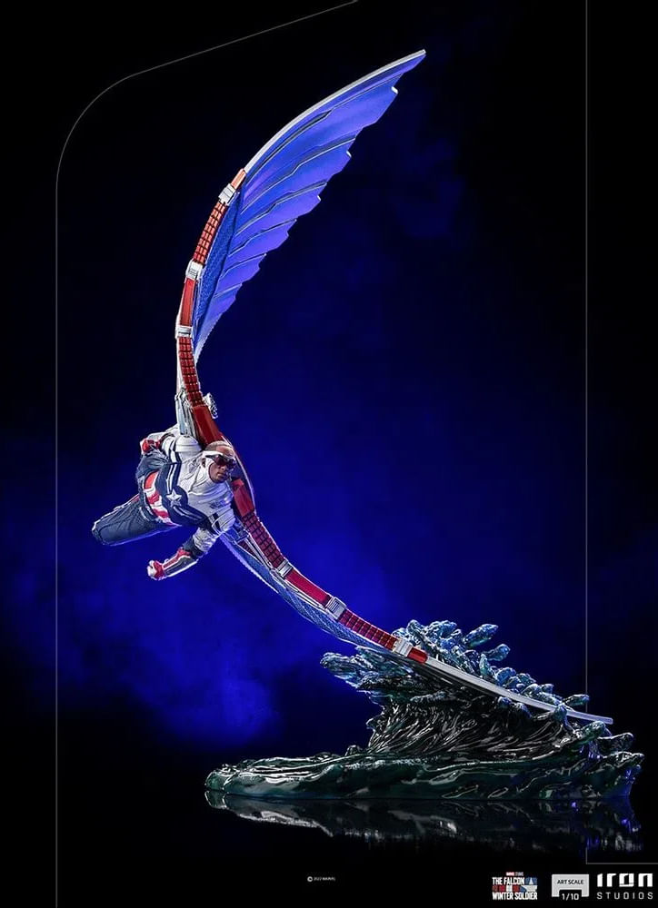 Captain America Sam Wilson (Deluxe) 1/10 - The Falcon and the Winter Soldier - BDS Art Scale - Iron Studios