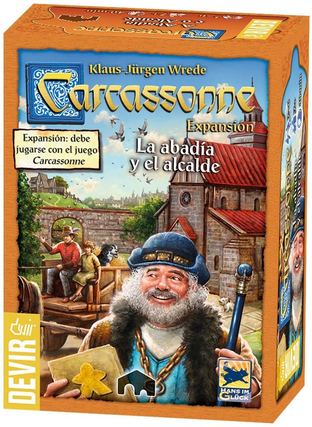 Carcassonne Expansão - A Abadia e o Alcaide - 2ª Edição
