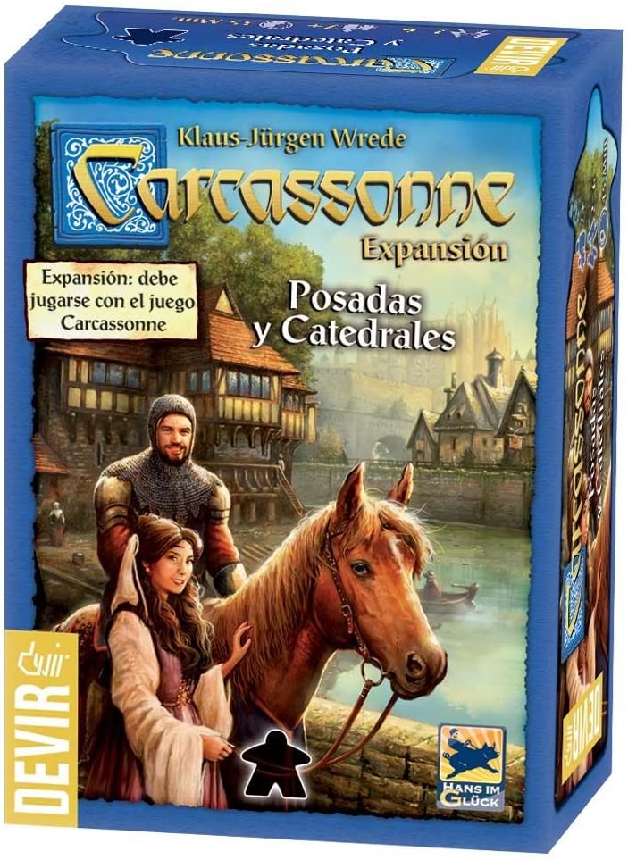 Carcassonne Expansão - Estalagens e Catedrais (2ª edição)