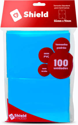 Central Shield - Matte - Azul Céu Clássico