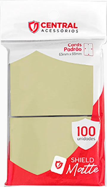 Central Shield - Matte - Marfim