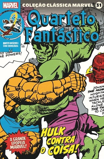 Coleção Clássica Marvel - Vol.31 - Quarteto Fantástico - Vol.06