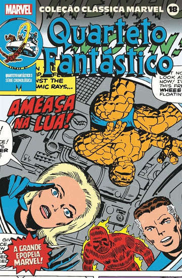 Coleção Clássica Marvel - Vol.18 - Quarteto Fantástico - Vol.03