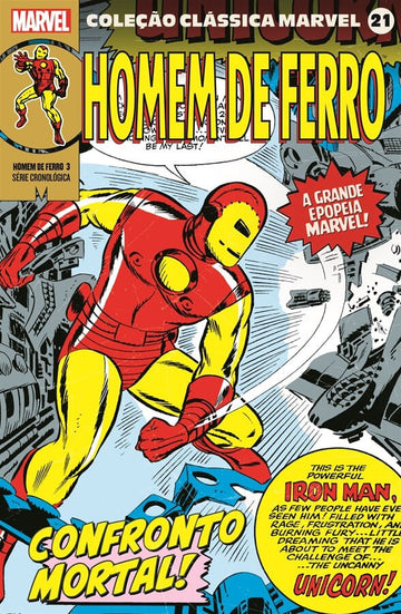 Coleção Clássica Marvel - Vol.21 - Homem de Ferro - Vol.03