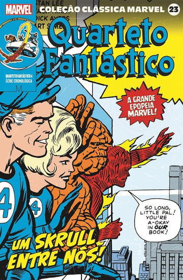 Coleção Clássica Marvel - Vol.23 - Quarteto Fantástico - Vol.04