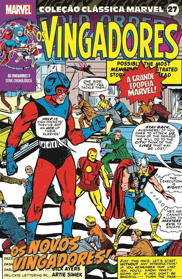Coleção Clássica Marvel - Vol.27 - Vingadores - Vol.03