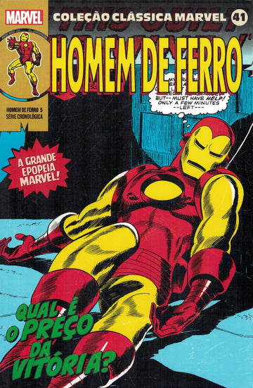 Coleção Clássica Marvel - Vol.41 - Homem de Ferro - Vol.05