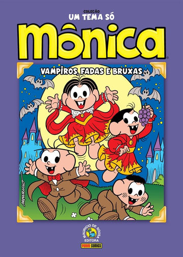 Coleção Um Tema Só - Mônica - Vampiros, Fadas E Bruxas