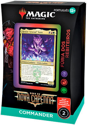 Commander - Ruas de Nova Capenna - Fúria dos Rebiteiros  - Português - Magic The Gathering