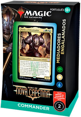 Commander - Ruas de Nova Capenna - Mediadores Engalanados  - Português - Magic The Gathering