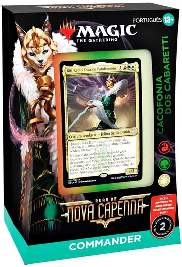 Commander Ruas de Nova Capenna - Cacofonia dos Cabaretti - Português - Magic The Gathering