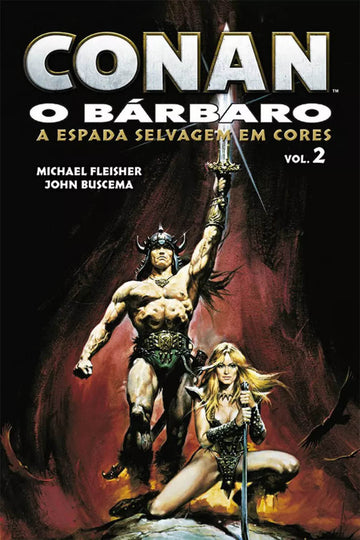 Conan O Bárbaro - A Espada Selvagem em Cores - Vol.02