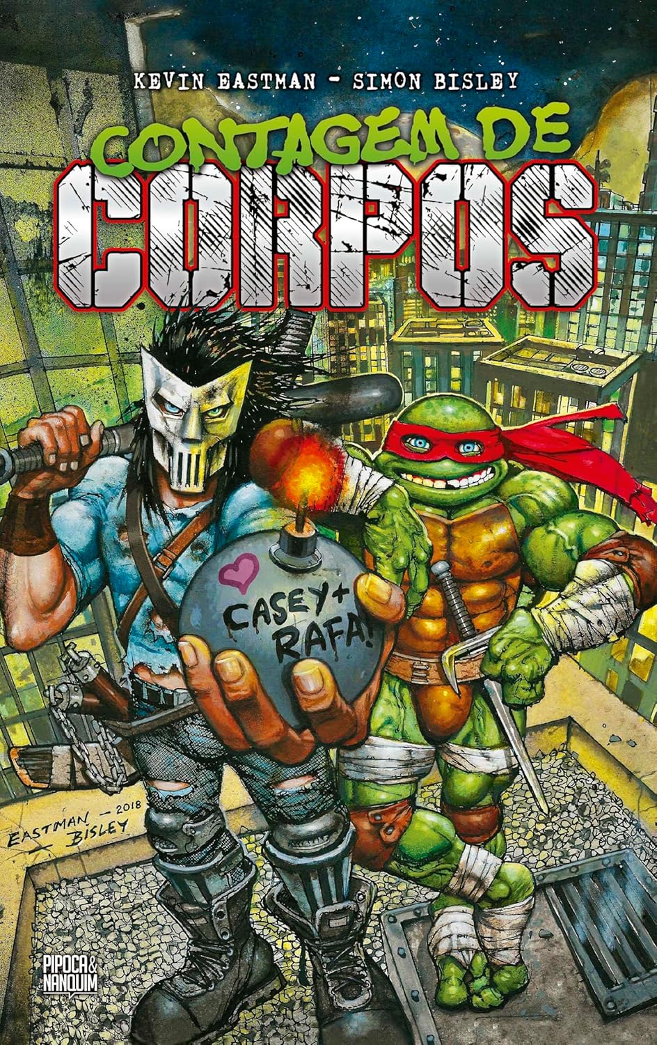 Contagem de Corpos - Kevin Eastman e Simon Bisley