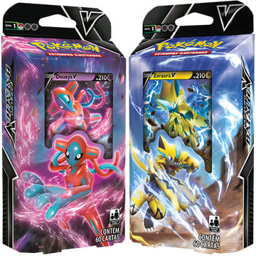 Baralho de Batalha V - Pokémon - Deoxys e Zeraora