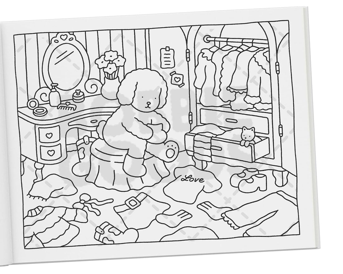 Do Dia Para a Noite (Day to night) - Livro de Colorir Oficial Bobbie Goods