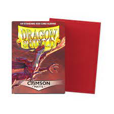 Dragon Shield - Matte - Crimson