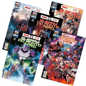 Pack Fortnite X Marvel Vol.01 ao 05