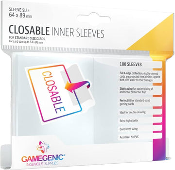 Gamegenic - Closable Inner Sleeves