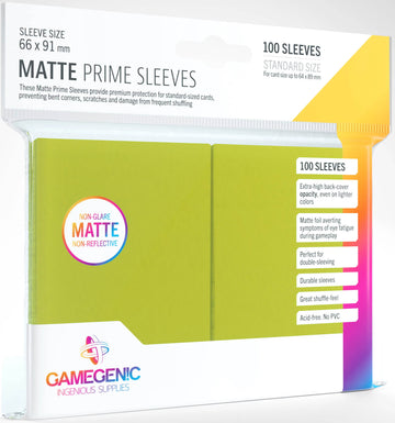 Gamegenic - Matte Prime Sleeves (Lima)